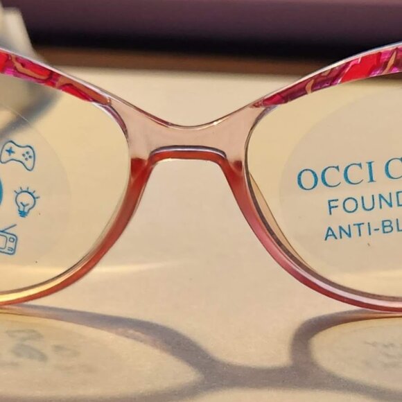 Women''s Blue Light Blocker Reading Glasses (+2.0) - Picture 1 of 3